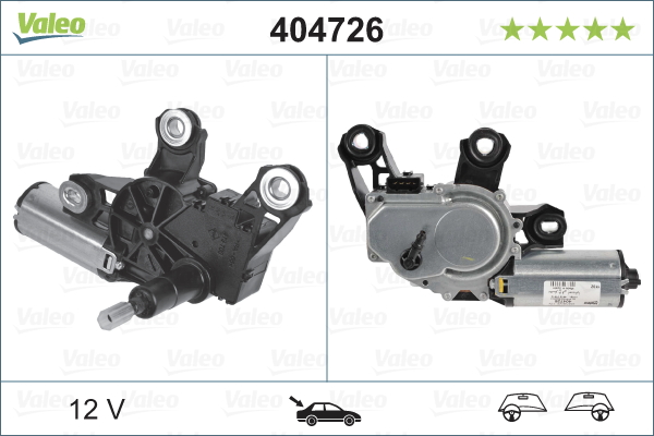 Motor stergator 404726 VALEO